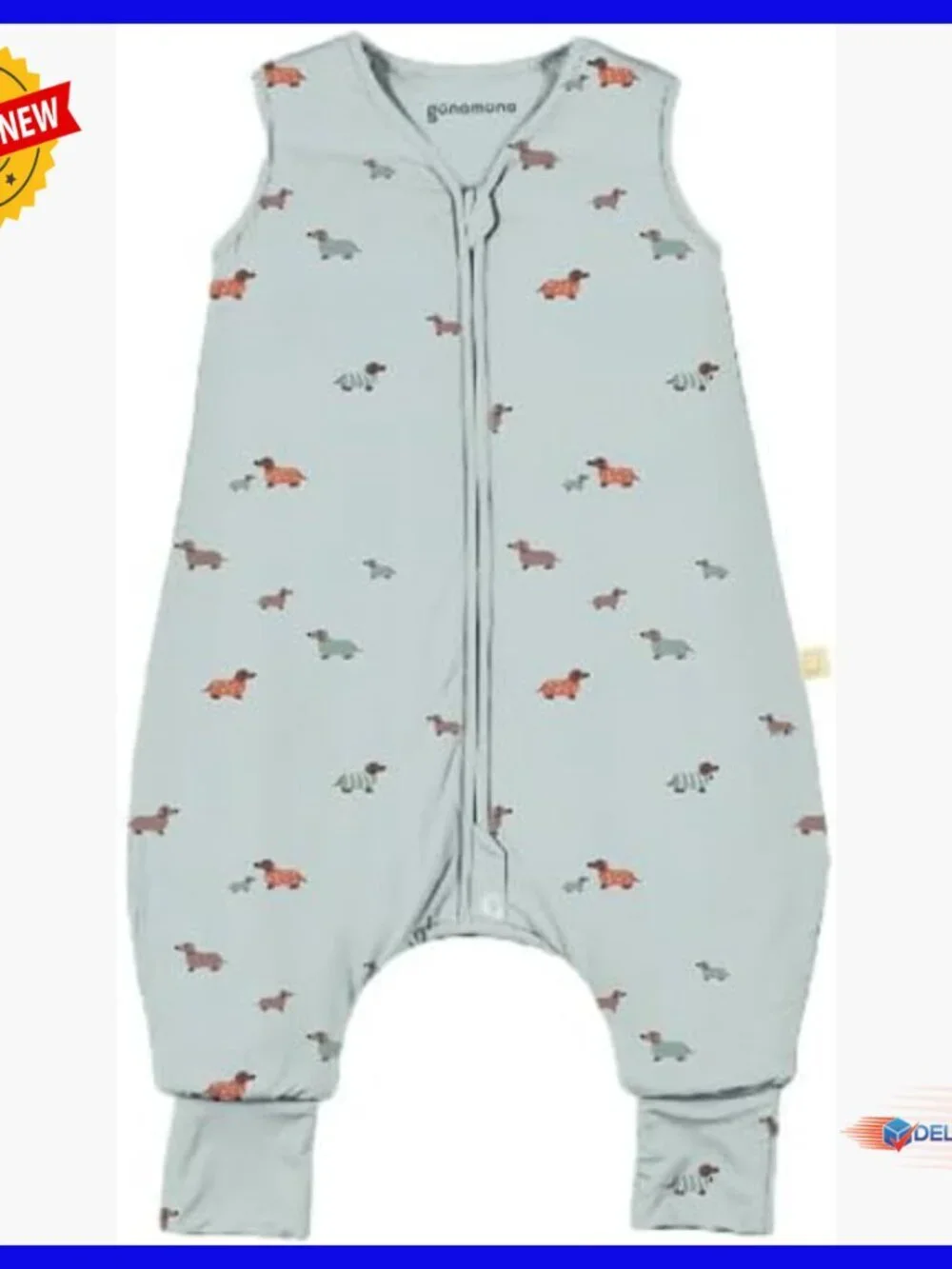 Infant Footie Sleep Bag Walkable Wearable Blanket 1.0 TOG 12-18 Months